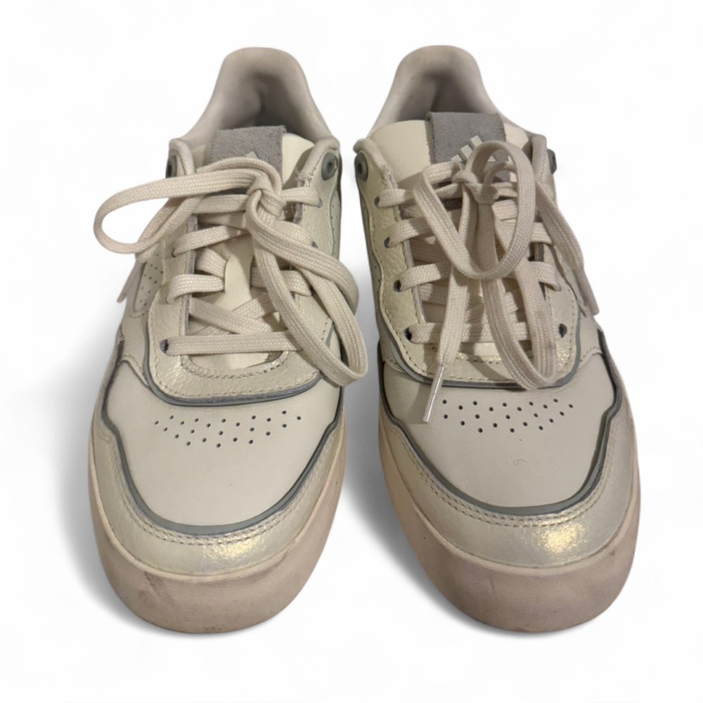 Cream and Gray Sneakers Adidas